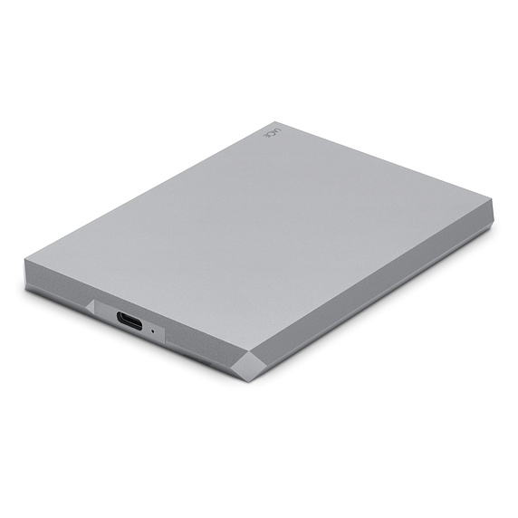 Disque dur externe HDD 2 To – Moon Silver USB-C USB 3.0, 3.1 Pour