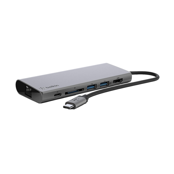 Adaptateur USB-C multiport 6-en-1 – Belkin