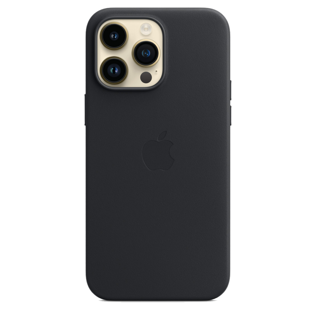 coque en cuir avec magsafe pour iphone 14 pro max