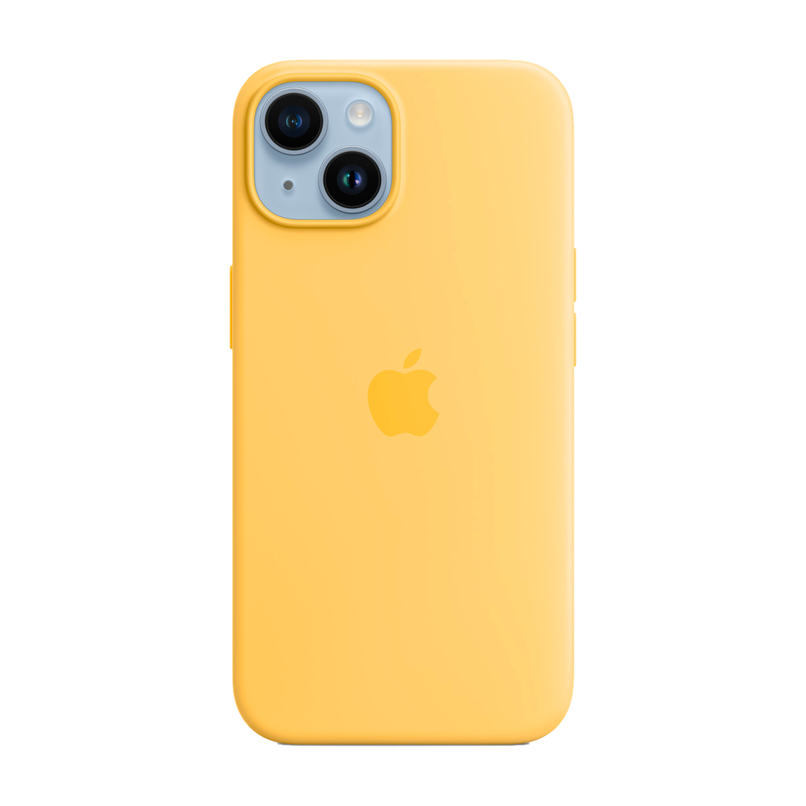 Coque en silicone avec MagSafe pour iPhone 14 Plus