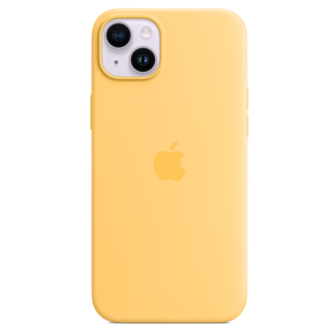 Coque en silicone avec MagSafe pour iPhone 14 Plus