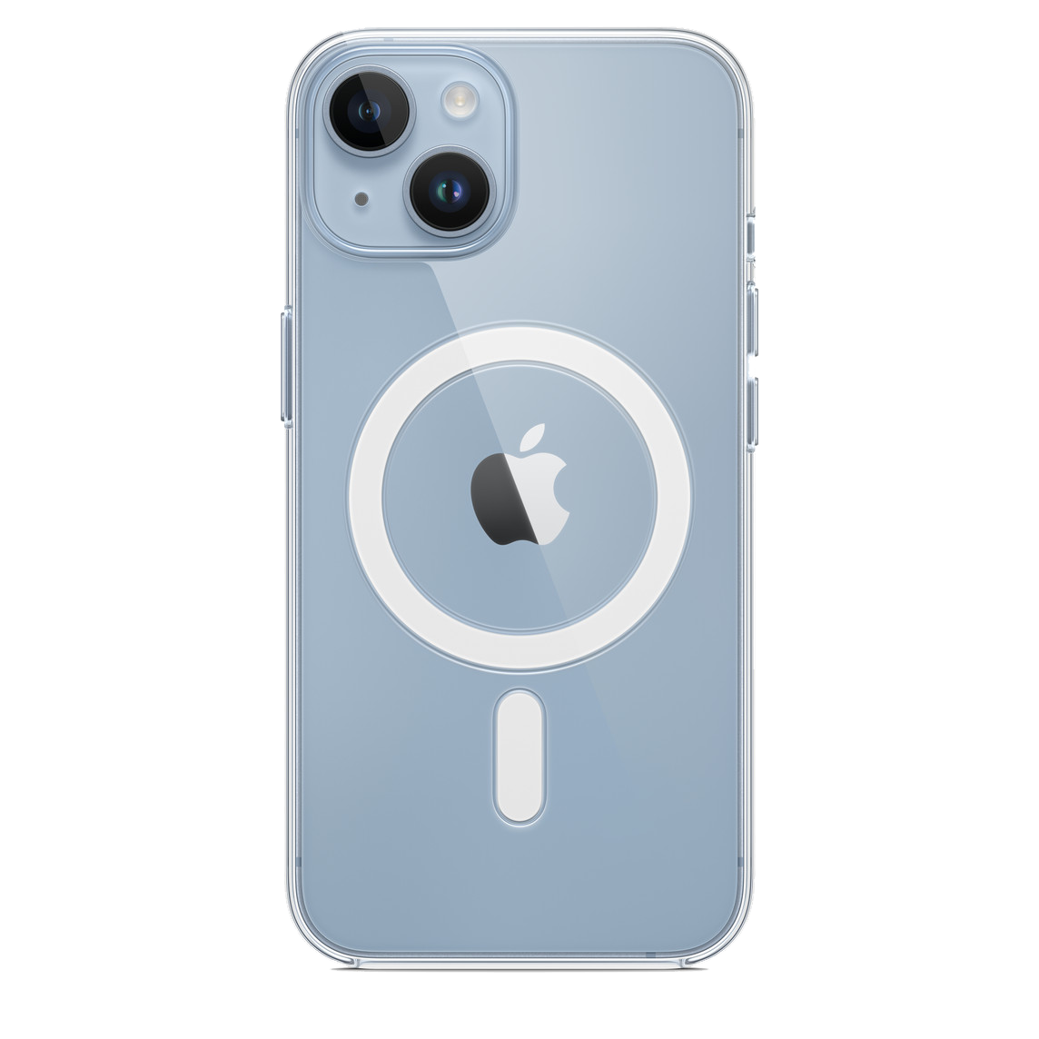 Coque transparente avec MagSafe pour iPhone 14