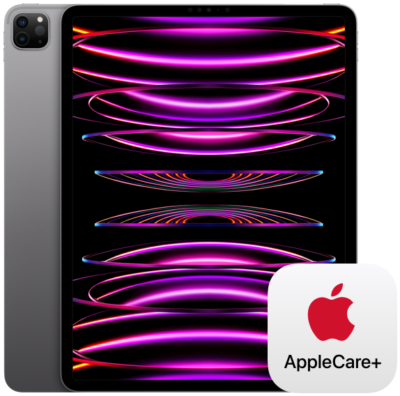 iPad Pro et logo AppleCare+