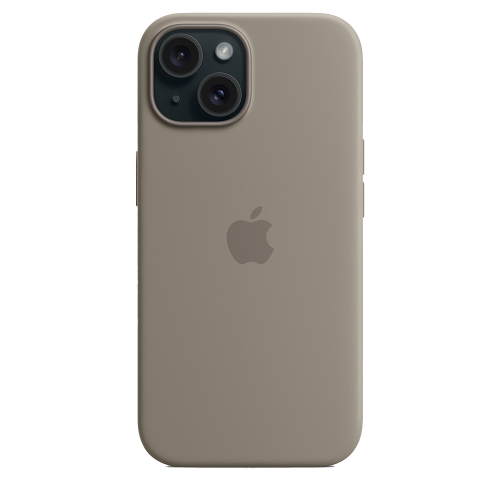Coque en silicone avec MagSafe pour iPhone 15