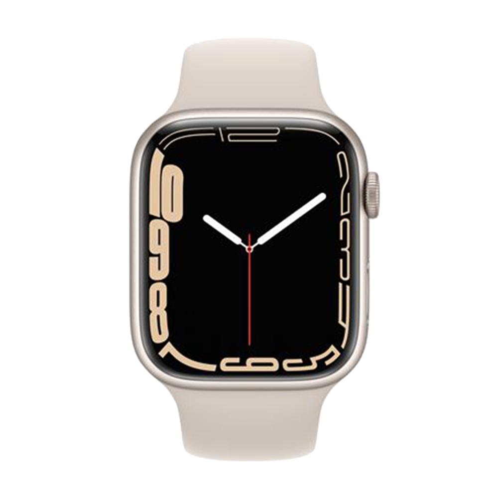 Apple Watch Nike Series 7 GPS + Cellular Boitier Aluminium Lumière Stellaire 41mm - DEMO