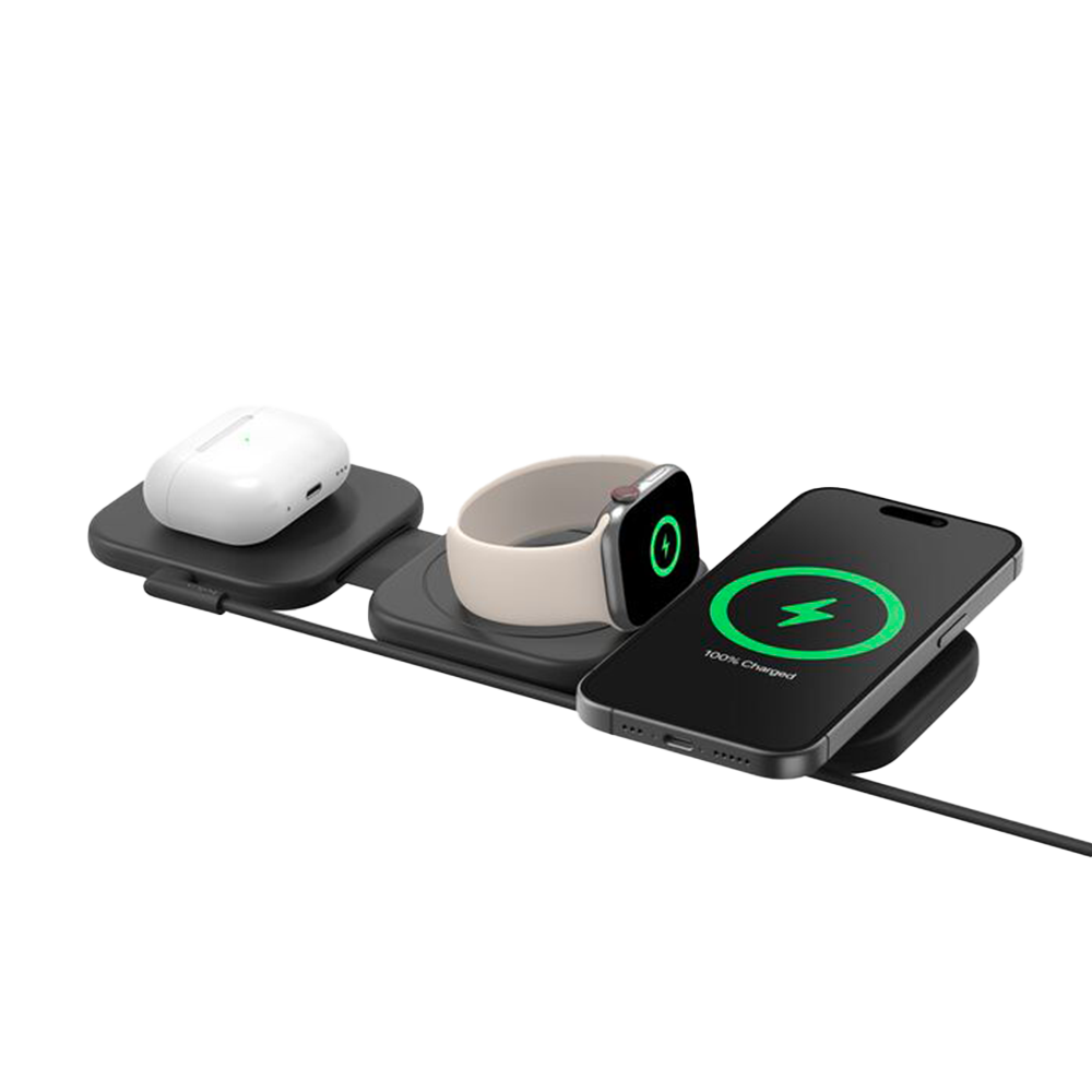Station de recharge BoostCharge 3-en-1 Belkin