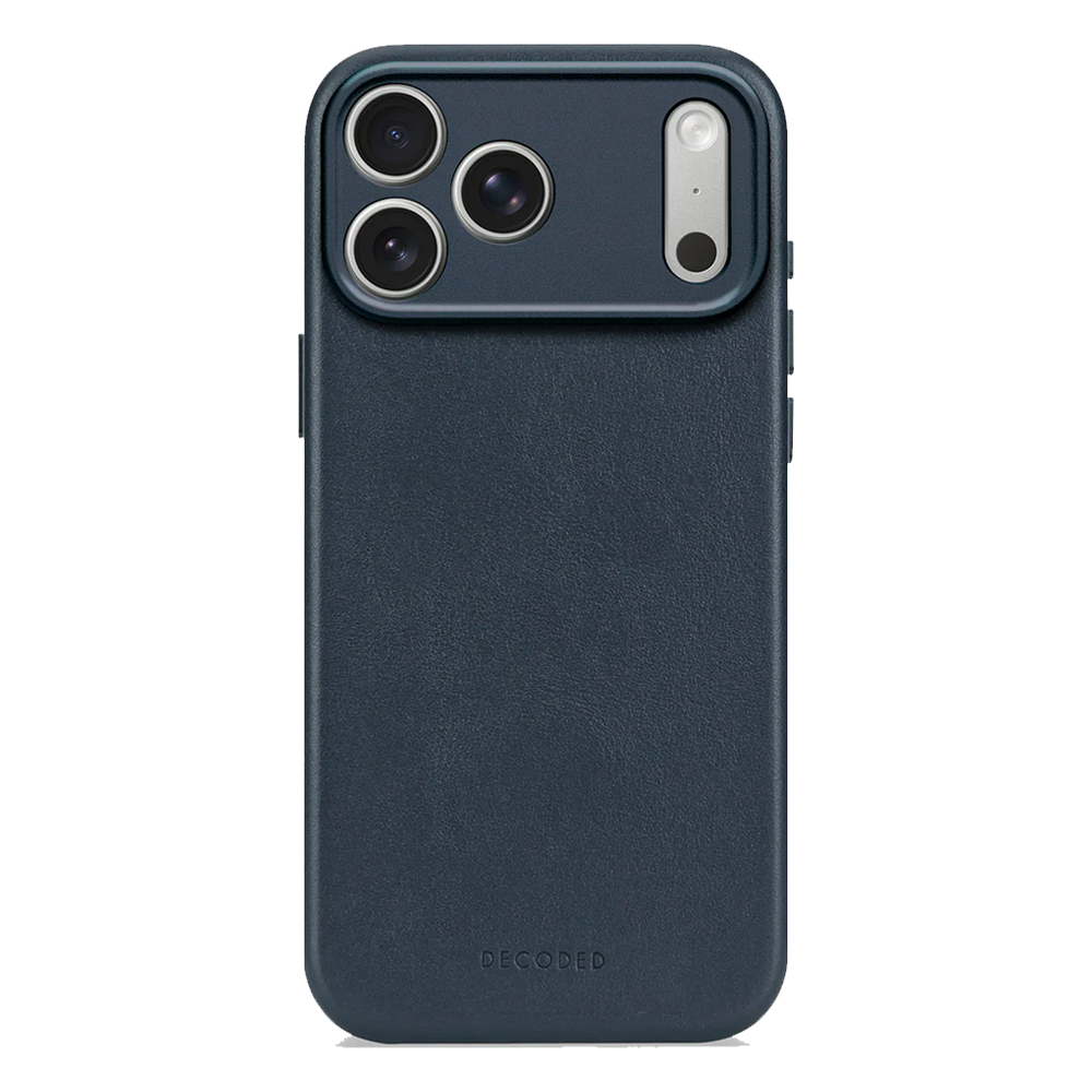 Coque en cuir iPhone 17 Pro Decoded